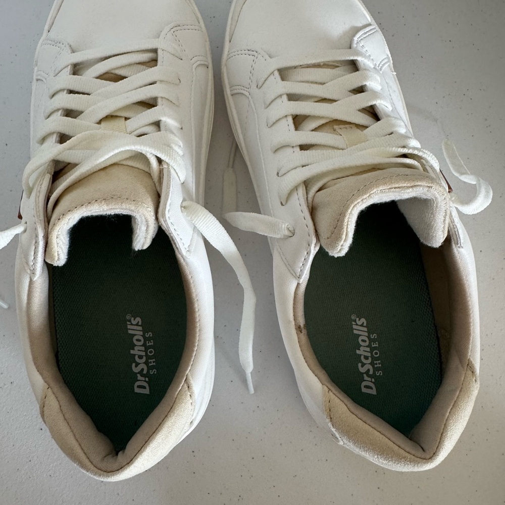 Dr. Scholls Time Off Go White Microfiber Casual Sneakers Women 9.5M - Picture 10 of 11